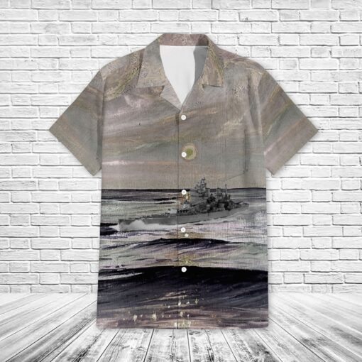 HMS King George V (41) Pocket Regular Hawaiian Shirt - Image 2