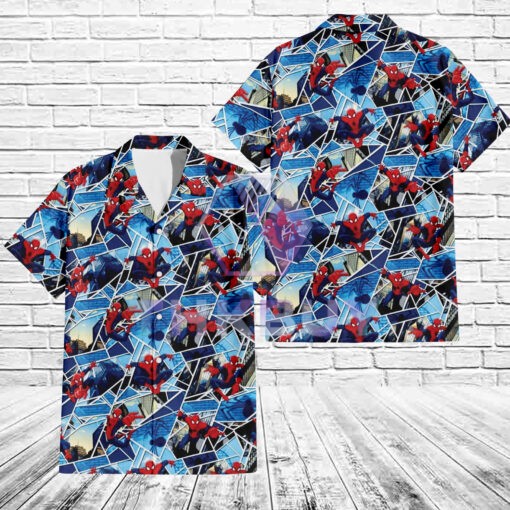 Spiderman Hawaiian Shirt