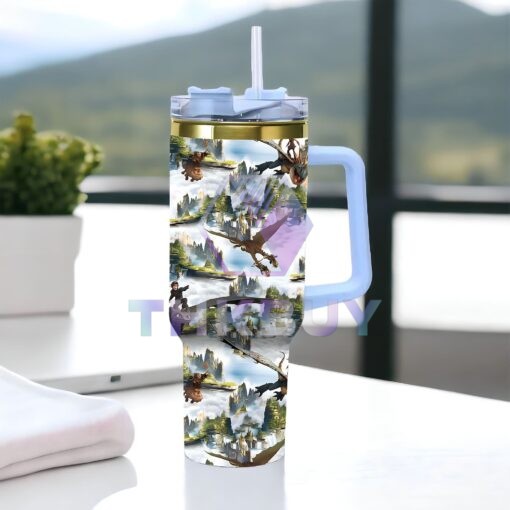 How to Train Your Dragon 40oz Stanley Tumbler - Image 7