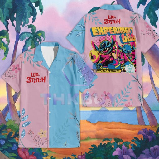 Stitch 626 Hawaiian Shirt