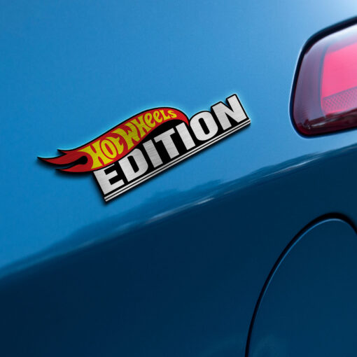 Hot Wheels Edition Laser Engraved or 3D Inlayed Car Name Badge - Image 4