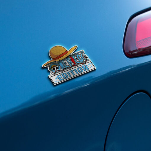 One Piece Edition Laser Engraved or 3D Inlayed Car Name Badge - Image 2