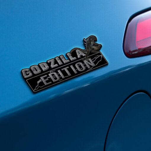 Godzilla (TriStar) Edition Laser Engraved or 3D Inlayed Car Name Badge - Image 6