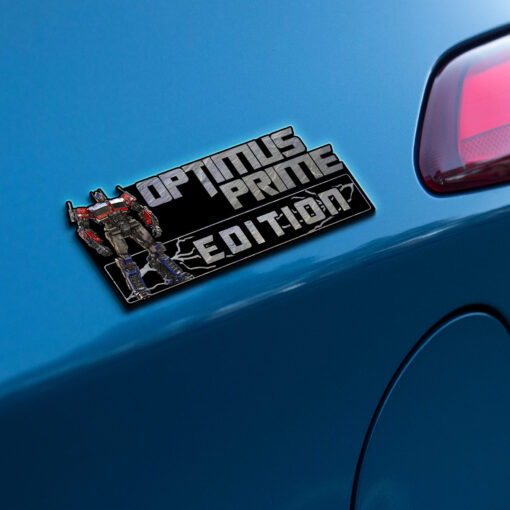 Optimus Prime Edition Laser Engraved or 3D Inlayed Car Name Badge - Image 2