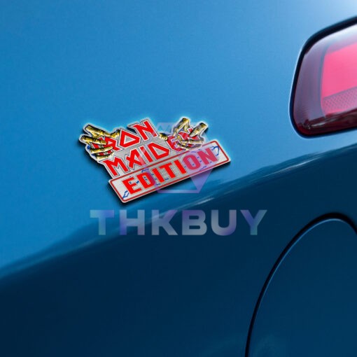 Iron Maiden Edition Laser Engraved or 3D Inlayed Car Name Badge - Image 3