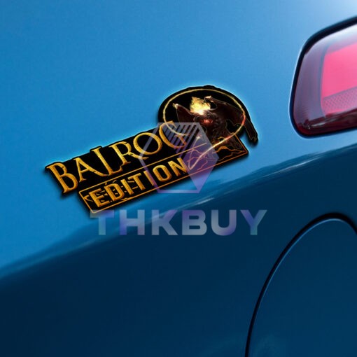 Balrog LOTR Edition Laser Engraved or 3D Inlayed Car Name Badge - Image 3