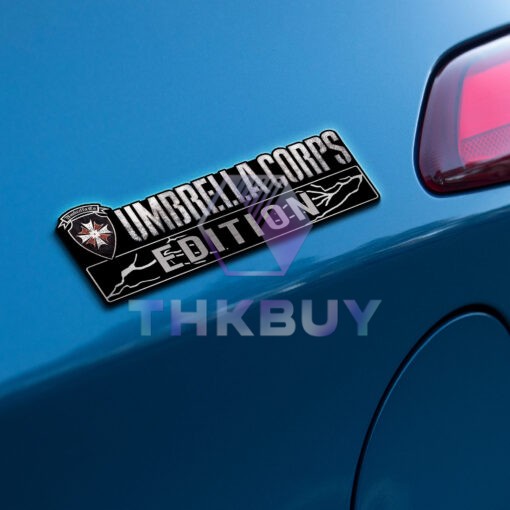 Umbrella Corp Edition Laser Engraved Car Name Badge - Image 3