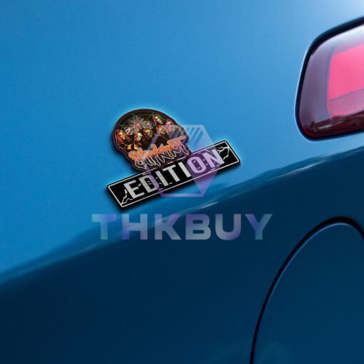 Slipknot Band Edition Laser Engraved or 3D Inlayed Car Name Badge - Image 3