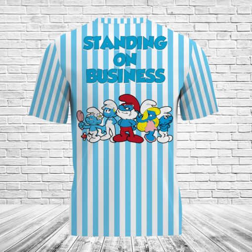 The Smurfs AOP Unisex 3D T-shirt - Image 3
