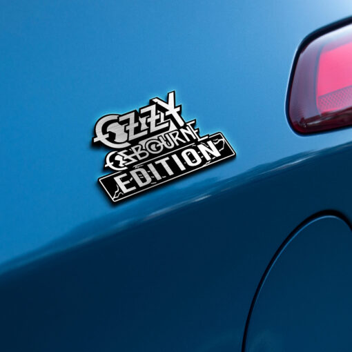 Ozzy Osbourne Edition Laser Engraved or 3D Inlayed Car Name Badge - Image 2