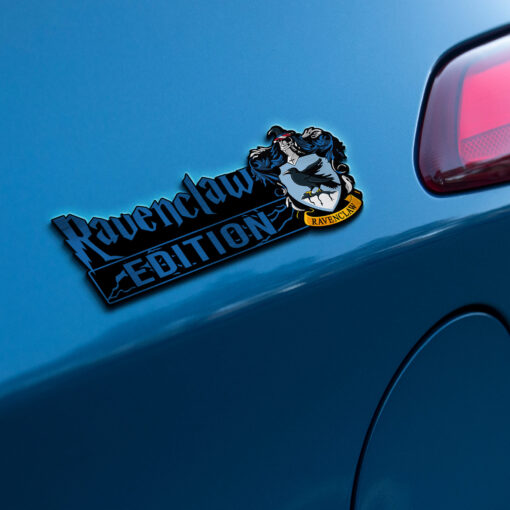 Harry Potter - Ravenclaw Edition Laser Engraved or 3D Inlayed Car Name Badge - Image 2