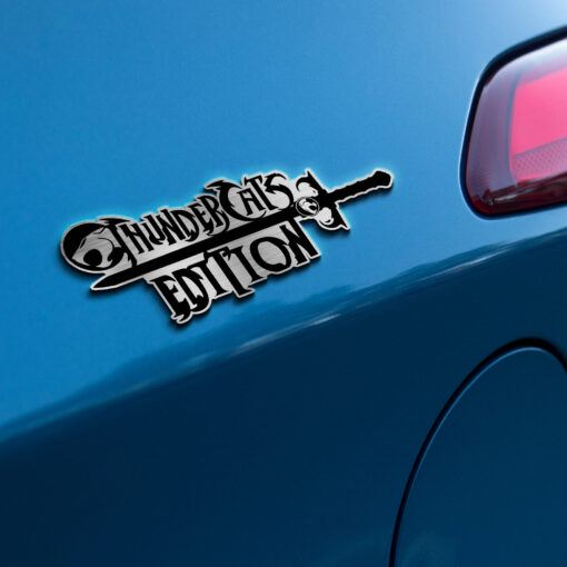 ThunderCats Edition Laser Engraved or 3D Inlayed Car Name Badge - Image 2