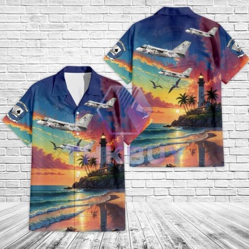 US Navy S-3A Viking of VS-28 Hawaiian Shirt