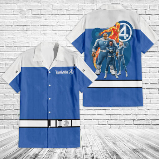 Fantastic Four First Steps Hawaiian Shirt