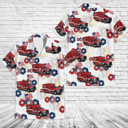 Tacoma Fire Ambulances Hawaiian Shirt