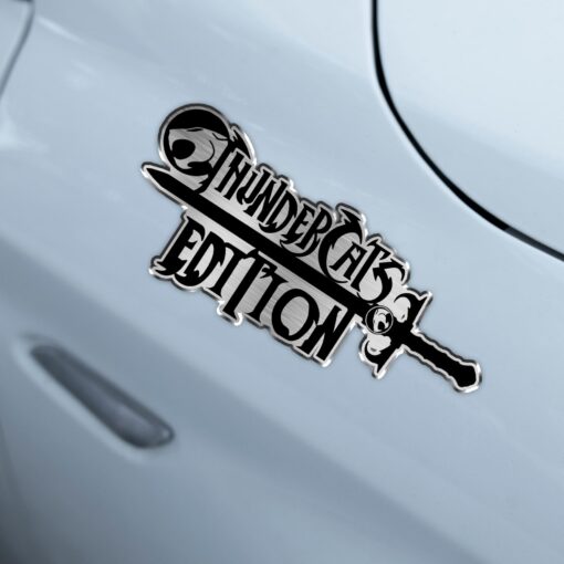 ThunderCats Edition Laser Engraved or 3D Inlayed Car Name Badge - Image 3