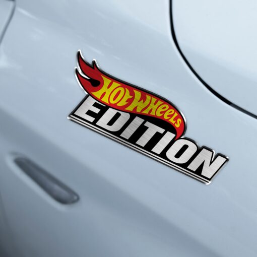 Hot Wheels Edition Laser Engraved or 3D Inlayed Car Name Badge - Image 5