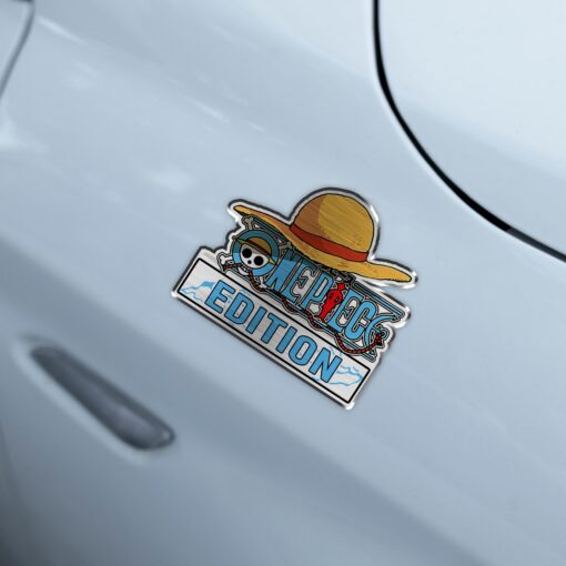 One Piece Edition Laser Engraved or 3D Inlayed Car Name Badge - Image 3