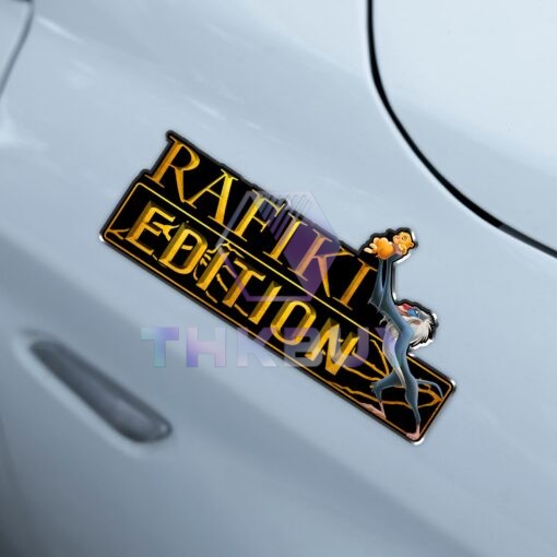Rafiki Edition Laser Engraved or 3D Inlayed Car Name Badge - Image 4