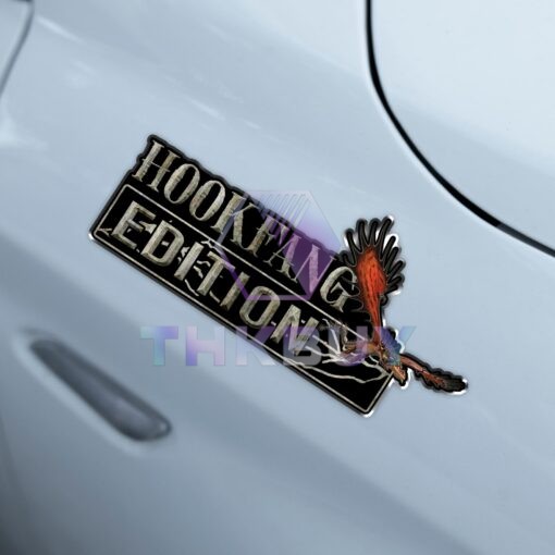 Hookfang Edition Laser Engraved or 3D Inlayed Car Name Badge - Image 4