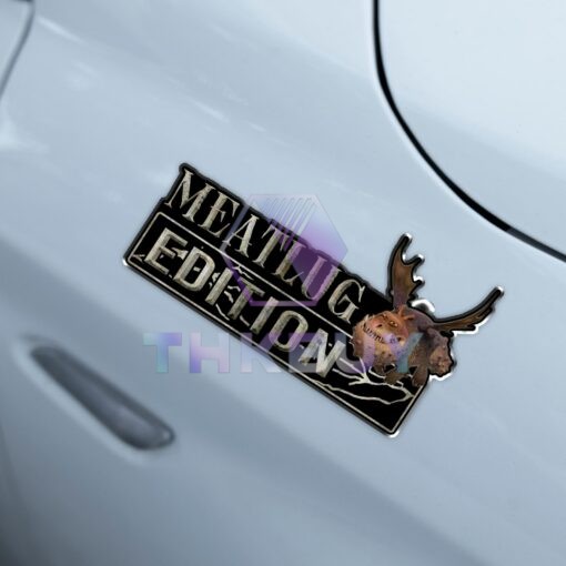 Meatlug Edition Laser Engraved or 3D Inlayed Car Name Badge - Image 4