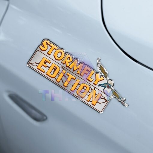 Stormfly Edition Laser Engraved or 3D Inlayed Car Name Badge - Image 4