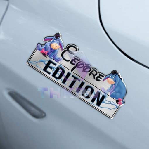 Eeyore Edition Laser Engraved or 3D Inlayed Car Name Badge Version 2 - Image 4
