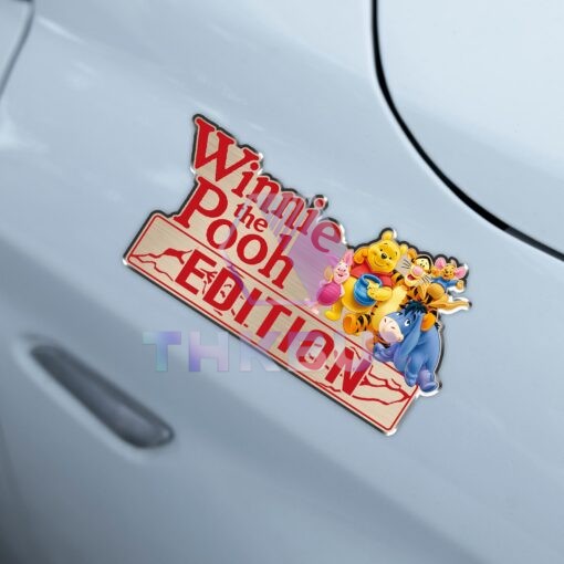 Winnie The Pooh Edition Laser Engraved or 3D Inlayed Car Name Emblem Badges - Image 5