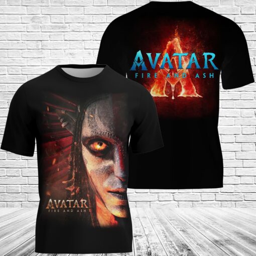 Avatar: Fire and Ash 2025 3D T-Shirt