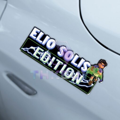 Elio Solis Edition Laser Engraved or 3D Inlayed Car Name Badge - Image 4