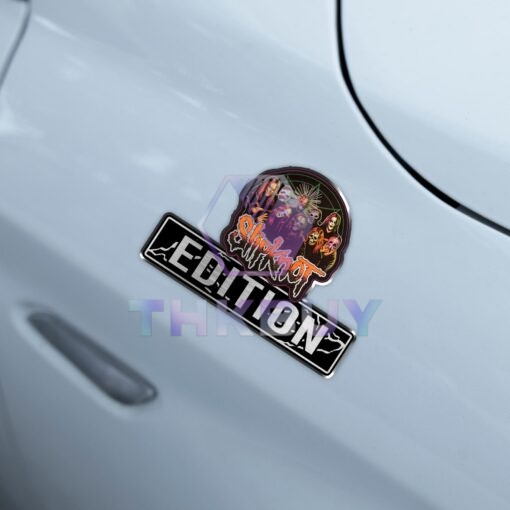 Slipknot Band Edition Laser Engraved or 3D Inlayed Car Name Badge - Image 4