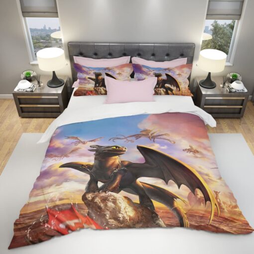 Toothless Quilt Bedding Set - Image 3