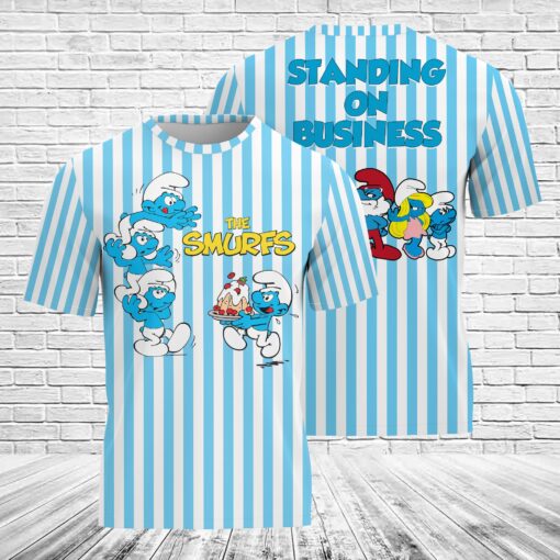 The Smurfs AOP Unisex 3D T-shirt