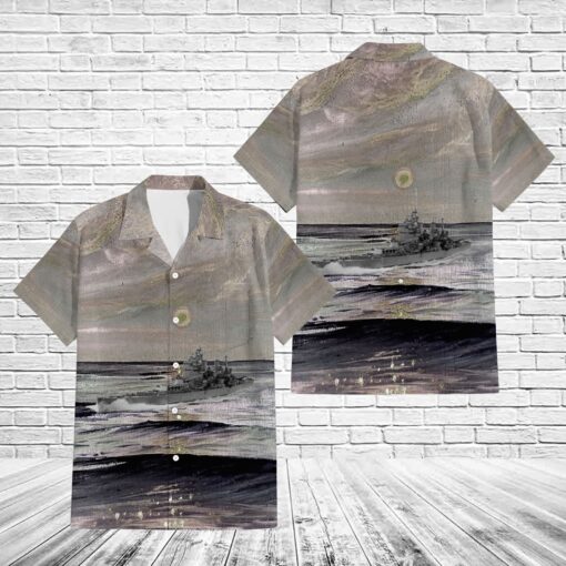 HMS King George V (41) Pocket Regular Hawaiian Shirt