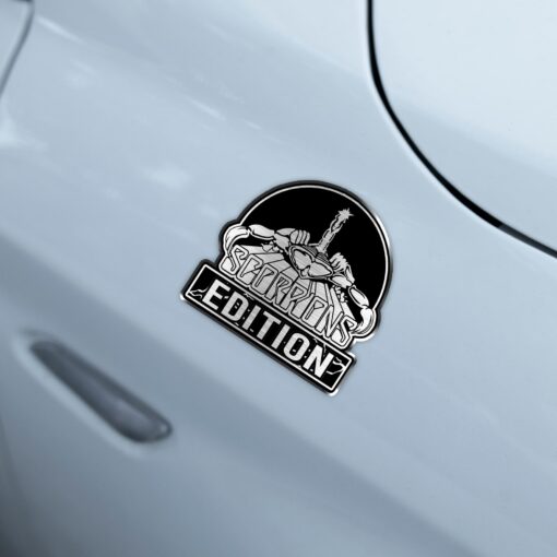 Scorpions Band Edition Laser Engraved or 3D Inlayed Car Name Badge - Image 3