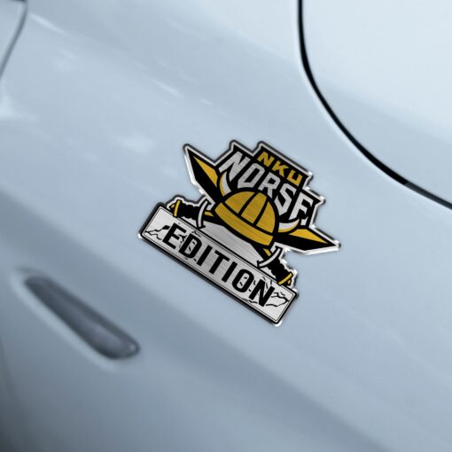 Northern Kentucky Norse Edition Laser Engraved or 3D Inlayed Car Name Badge - Image 3