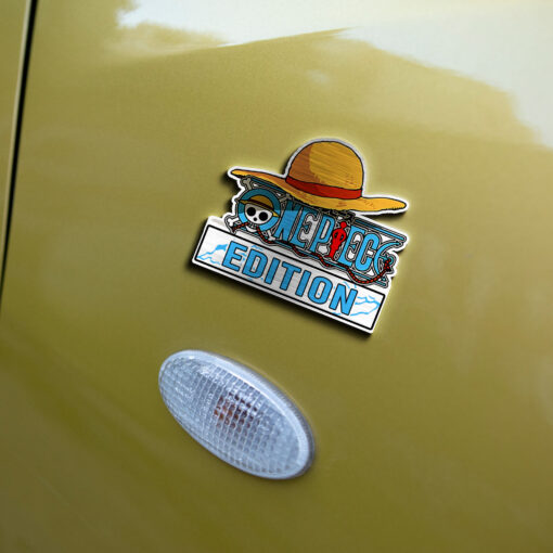 One Piece Edition Laser Engraved or 3D Inlayed Car Name Badge - Image 4