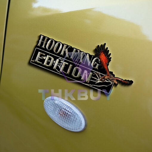 Hookfang Edition Laser Engraved or 3D Inlayed Car Name Badge - Image 6