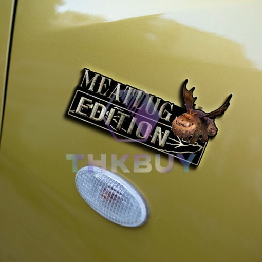 Meatlug Edition Laser Engraved or 3D Inlayed Car Name Badge - Image 6