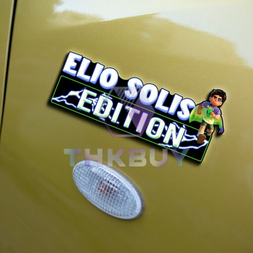 Elio Solis Edition Laser Engraved or 3D Inlayed Car Name Badge - Image 6