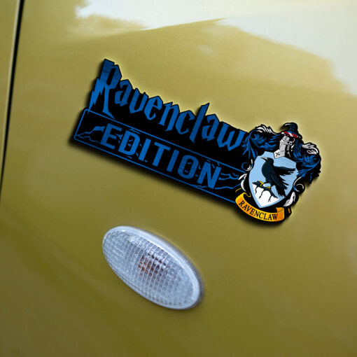 Harry Potter - Ravenclaw Edition Laser Engraved or 3D Inlayed Car Name Badge - Image 4