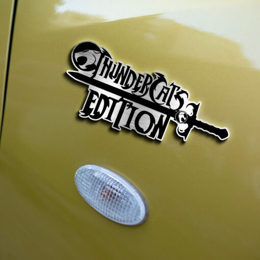 ThunderCats Edition Laser Engraved or 3D Inlayed Car Name Badge - Image 5