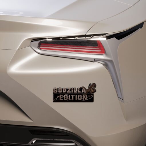 Godzilla (TriStar) Edition Laser Engraved or 3D Inlayed Car Name Badge - Image 3