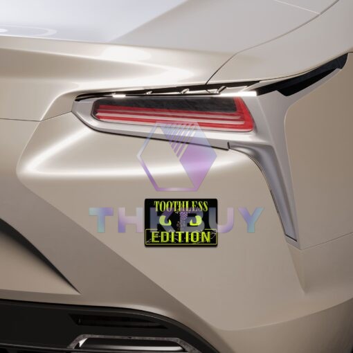 Toothless Eyes Edition Laser Engraved or 3D Inlayed Car Name Badge - Image 5