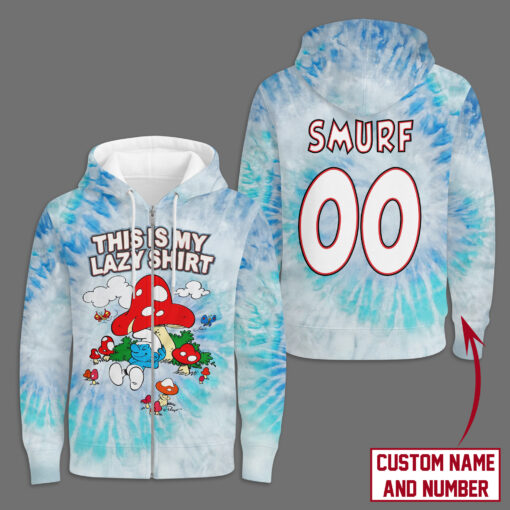 Custom Name & Number The Smurfs 3D Apparel - Image 6