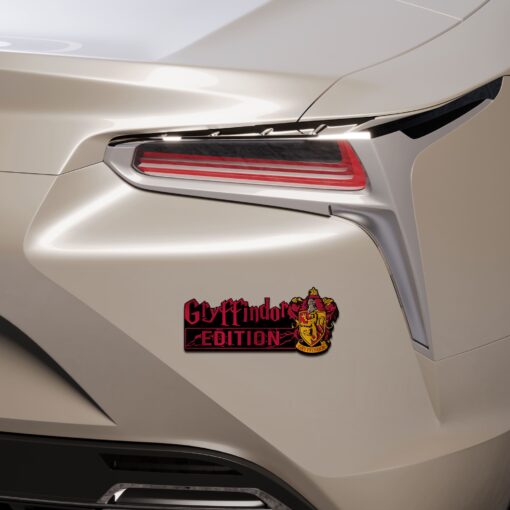 Harry Potter - Gryffindor Edition Laser Engraved or 3D Inlayed Car Name Badge - Image 5