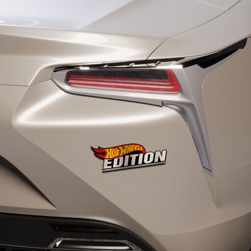 Hot Wheels Edition Laser Engraved or 3D Inlayed Car Name Badge - Image 3