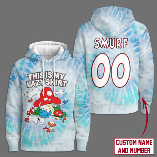 Custom Name & Number The Smurfs 3D Apparel - Image 5