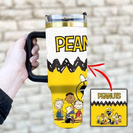 Snoopy Peanuts 75th Anniversary 1959-2025 40oz Stanley Tumbler