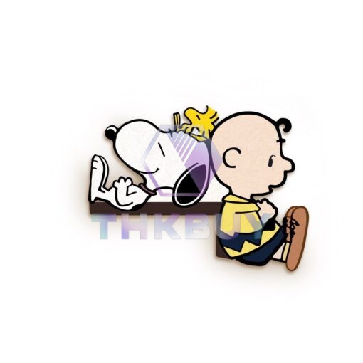 Chill Charlie, Snoopy and Woodstock Door Corner Decor - Image 3